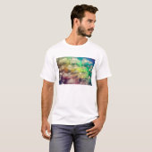 チリ - 風景航空写真 | 南米 Tシャツ (正面フル)