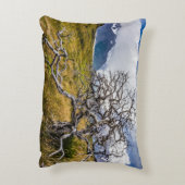 チリ、Torres del Paine、Burnt tree アクセントクッション (裏面(縦))