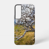 チリ、Torres del Paine、Burnt tree Samsung Galaxyケース (裏面)