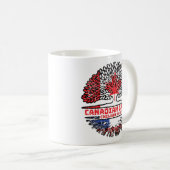 チリChili Canada Tree Roots国旗 コーヒーマグカップ (正面右)
