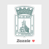 チリIsla de Maipoのコート・オブ・アームズ シール (シート)