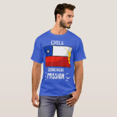 チリRancagua Mormon LDS宣教師 Tシャツ (正面フル)