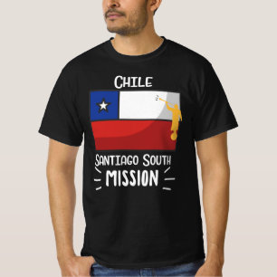 チリSantiago南モルモンLDSミッション Tシャツ