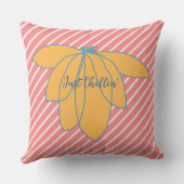 チルってる レッド・ホワイト・ストライプ アウトドアクッション (裏面)