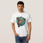 チルなナマケモノ Tシャツ (正面フル)