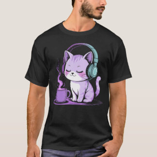 チルな雰囲気のネコと Tシャツ