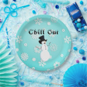 チルアウト紙プレート ペーパープレート (パーティー)