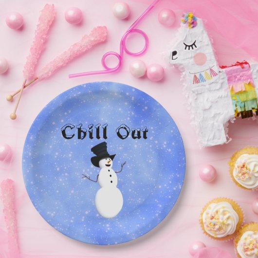 チルアウト紙プレート ペーパープレート (パーティー)