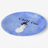 チルアウト紙プレート ペーパープレート (アングル)