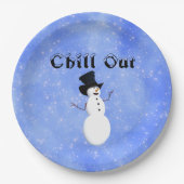 チルアウト紙プレート ペーパープレート (正面)