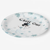 チルアウト紙プレート ペーパープレート (アングル)