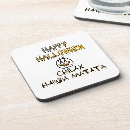 チルアンドリラックスハッピーハローウィンコレクション コースター (左側)