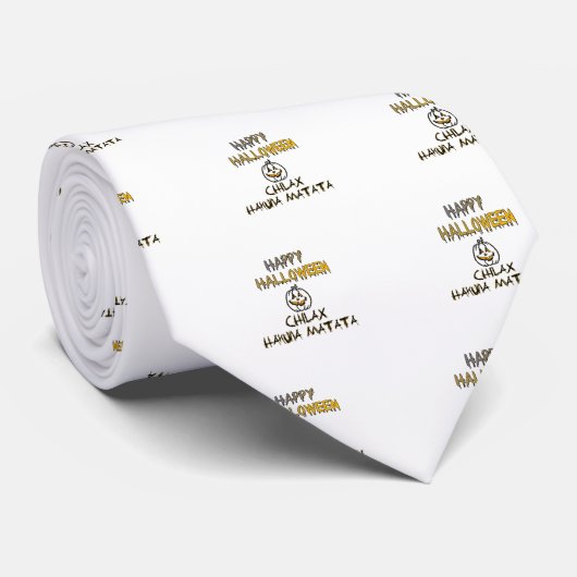 チルアンドリラックスハッピーハローウィンコレクション ネクタイ (ロール)