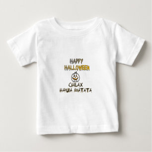 チルアンドリラックスハッピーハローウィンコレクション ベビーTシャツ