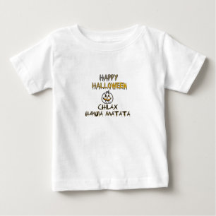 チルアンドリラックスハッピーハローウィンコレクション ベビーTシャツ