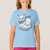 チルアークティックキツネ Tシャツ (正面)