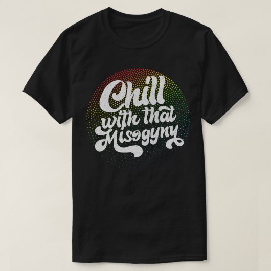 チルウィザミソギーレトロデザイン Tシャツ (デザイン正面)