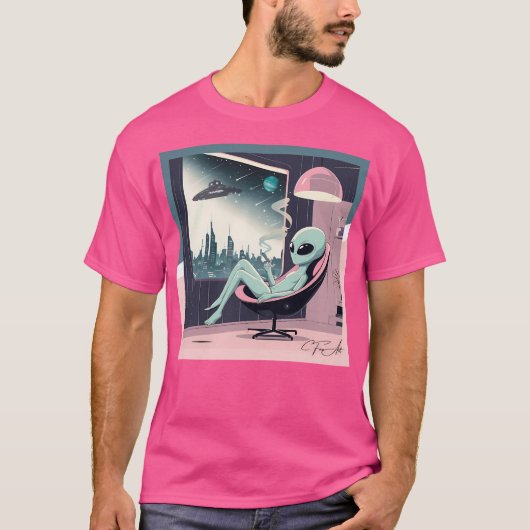 チルエイリアン Tシャツ (正面)