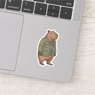 チルカピバラ ピースサイン スワッガー シール