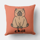 チルキャピバラ眼鏡 クッション (裏面)