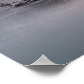 チルコート川の雪の日 ポスター (角)