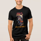 チルズ・アンド・スリルズTシャツ トライブレンドTシャツ (正面)