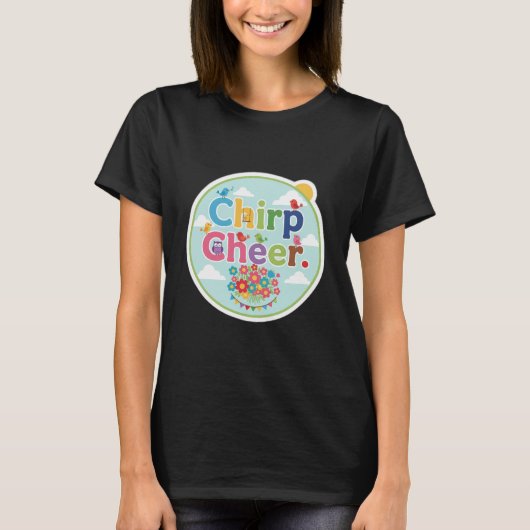 チルチア:喜ぶ鳥の歌Tシャツ" Tシャツ (正面)