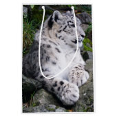 チルドアウトスノウヒョウ ミディアムペーパーバッグ (正面)