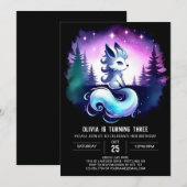 チルドズハッピーウルフ誕生日 招待状 (正面/裏面)