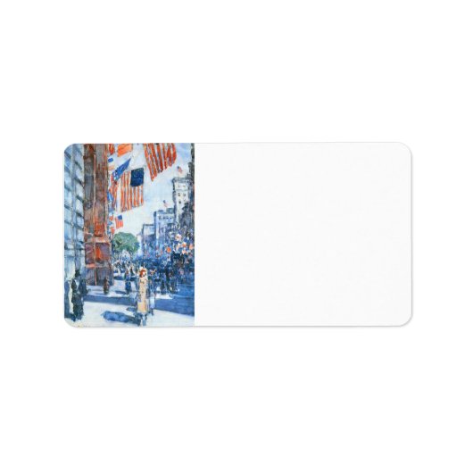 チルドハサム – フラッグスフィフスアベニュー ラベル (正面)