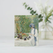 チルドハッサムテフランスのィーガーデン サンキューカード (スタンド正面)