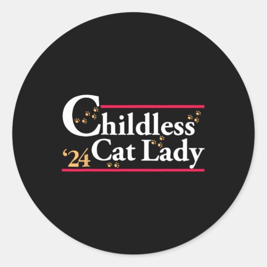 チルドレスキャットレディ24 ラウンドシール (正面)