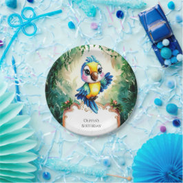 チルドレンお洒落ズ誕生日 ペーパープレート