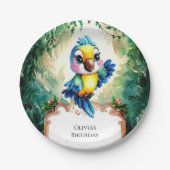 チルドレンお洒落ズ誕生日 ペーパープレート (正面)