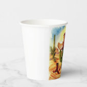 チルドレンカラフルズカウボーイ誕生日 紙コップ (右)