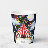チルドレンシンプルサーカス誕生日 紙コップ (正面)
