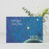 チルドレンズアットナイトスカイカスタム文字 招待状 (スタンド正面)