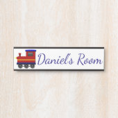 チルドレンズベッドルームドアネームプラーク サインプレート (正面)