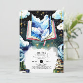 チルドレンズボホストーリお洒落ブック誕生日 招待状 (スタンド正面)