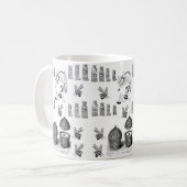 チルドレン（昆虫）マルハナバチホットチョコレートマグ コーヒーマグカップ (正面左)