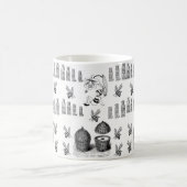 チルドレン（昆虫）マルハナバチホットチョコレートマグ コーヒーマグカップ (中央)