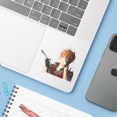 チルド・タルタリア源新衝撃 シール (ノートパソコンとiPhone)