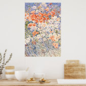 チルド・ハサムによる島の庭園。 ポスター (キッチン)