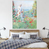 チルド・ハッサムの絵画 キャンバスプリント (インサイチュ (寝室))