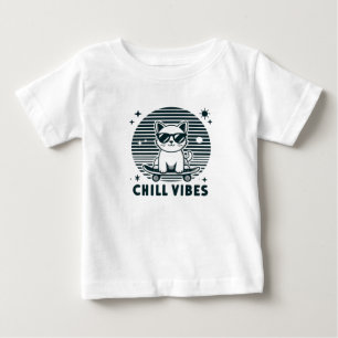 チルビベスベビークールグラフィックジャージーティー ベビーTシャツ