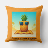 "チルビーチエスケープ" クッション (正面)