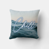 チルビーチハウス海ウェーブ クッション (裏面)