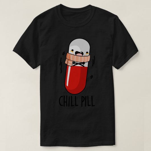 チルピルおもしろいメディシン1 Tシャツ (デザイン正面)