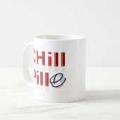 チルピルおもしろいPMS コーヒーマグカップ (正面左)