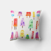 チルピルウォーター色ポプシクルくつろぎ クッション (裏面)